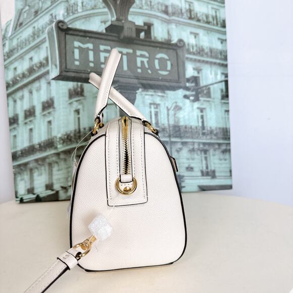 Coach F79946 Rowan Satchel IN CHALK - Picture 5 of 8